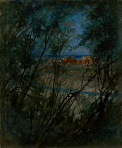 Paisaje azul de Laszlo Mednyanszky